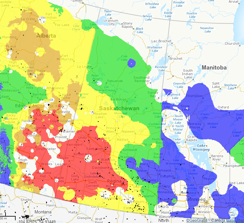 Natural Resources Canada says Saskatoon will be back in the extreme fire danger zone tomorrow.