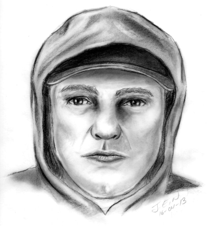 Composite sketch Thursday night of a man suspected of committing an indecent act in Fort Saskatchewan on March 29, 2016.