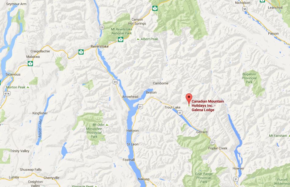 The crash happened in the Trout Lake area, near Galena Lodge.