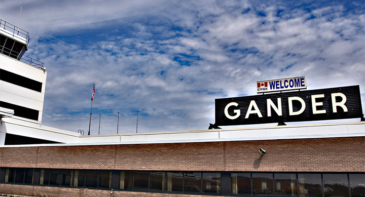 Gander International Airport.