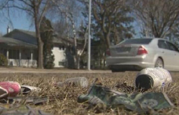 Take Pride Winnipeg travels city streets each spring, looking for litter. 