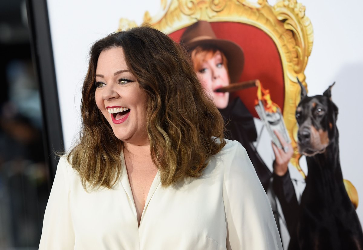 Actress Melissa McCarthy attends the Los Angeles Premiere of 'The Boss' in Westwood, California, on March 28, 2016. 