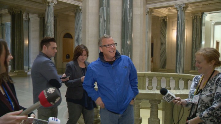 Brad Wall spent time sharing what he could about the upcoming budget, including a firm date on when it can be expected.