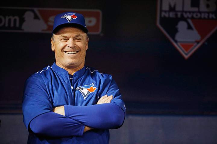 Toronto Blue Jays manager John Gibbons. AP Photo/Matt Slocum.