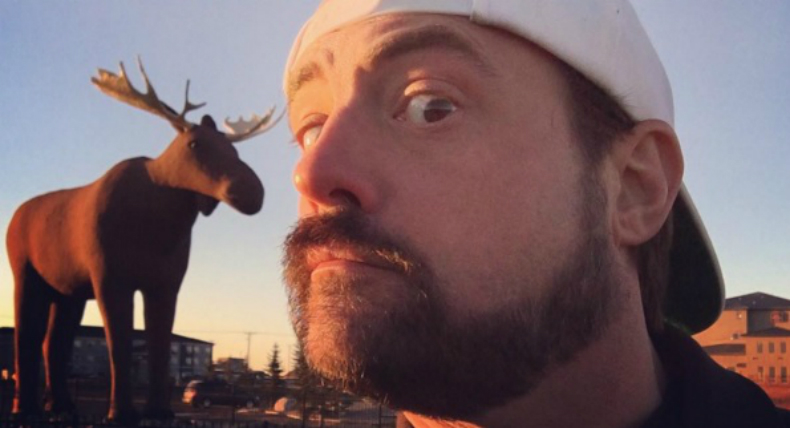 Kevin Smith has filed an application with Creative Saskatchewan to film "Moose Jaws" in the province.