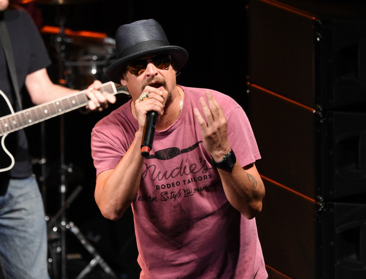 Kid Rock performs onstage as Live Nation Celebrates National Concert Day on May 5, 2015 in New York City.