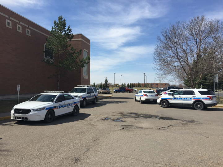 Students from Winston Knoll Collegiate in Regina have been sent home following a bomb threat at the school.