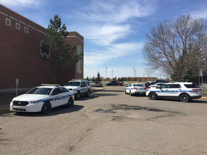 Students from Winston Knoll Collegiate in Regina have been sent home following a bomb threat at the school.