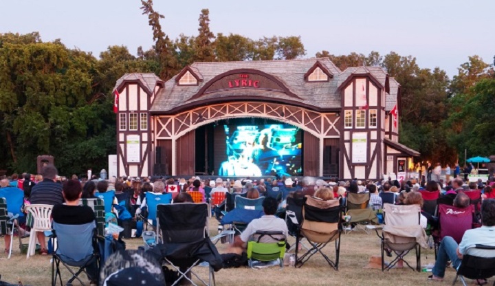 Assiniboine Park's Lyric Theatre is the site of the summer's Movies in the Park series.