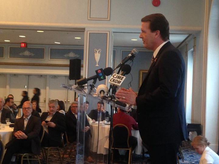 Mayor Michael Fougere announced on Friday that he would be seeking a second term as mayor in this fall's municipal election.