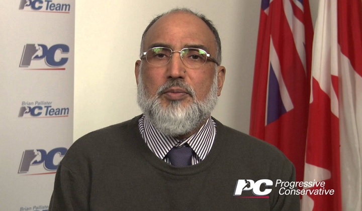 Naseer Warriach is running for the Tories in Tyndall Park and is featured on the party's website wearing a white coat and stethoscope. He faces new restrictions from the College of Physicians and Surgeons of Manitoba - 10 years after his licence was temporarily revoked for professional misconduct.