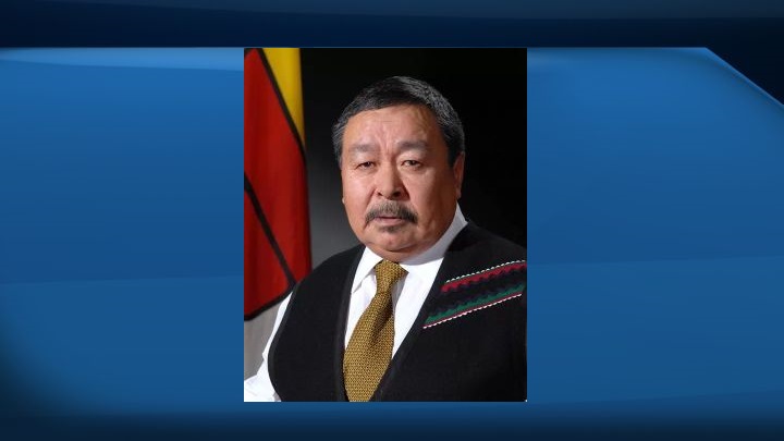 Pauloosie Keeyootak poses in this undated handout photo. A Nunavut politician lost for eight days on the tundra with two companions had to build igloos and hunt caribou to survive. Pauloosie Keeyootak, his son and his nephew got lost during a blizzard when they were snowmobiling between two Nunavut communities last week. 