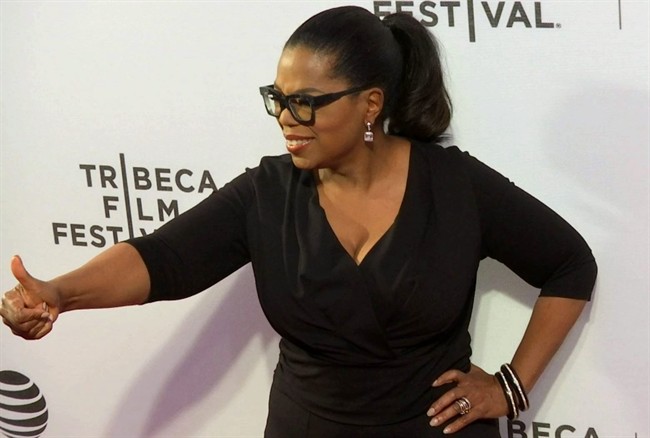  Oprah Winfrey attends “Greenleaf” premiere at Tribeca Film Festival, Wednesday, April 20, 2016, in New York. (AP Photo).