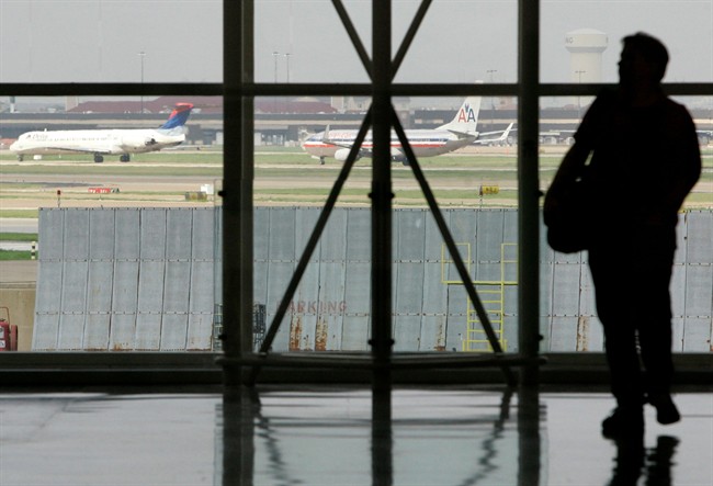 The Department of Transportation said that 83.6 percent of flights on the leading airlines arrived on time in February. (AP Photo/Tony Gutierrez, file).
