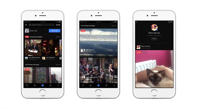 How to watch hot sale fb live on iphone