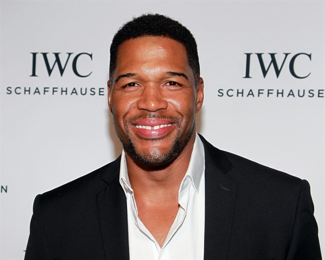 In this April 14, 2016 file photo, Michael Strahan attends IWC's "For the Love of Cinema" event during the 2016 Tribeca Film Festival in New York. (Photo by Donald Traill/Invision/AP, File).