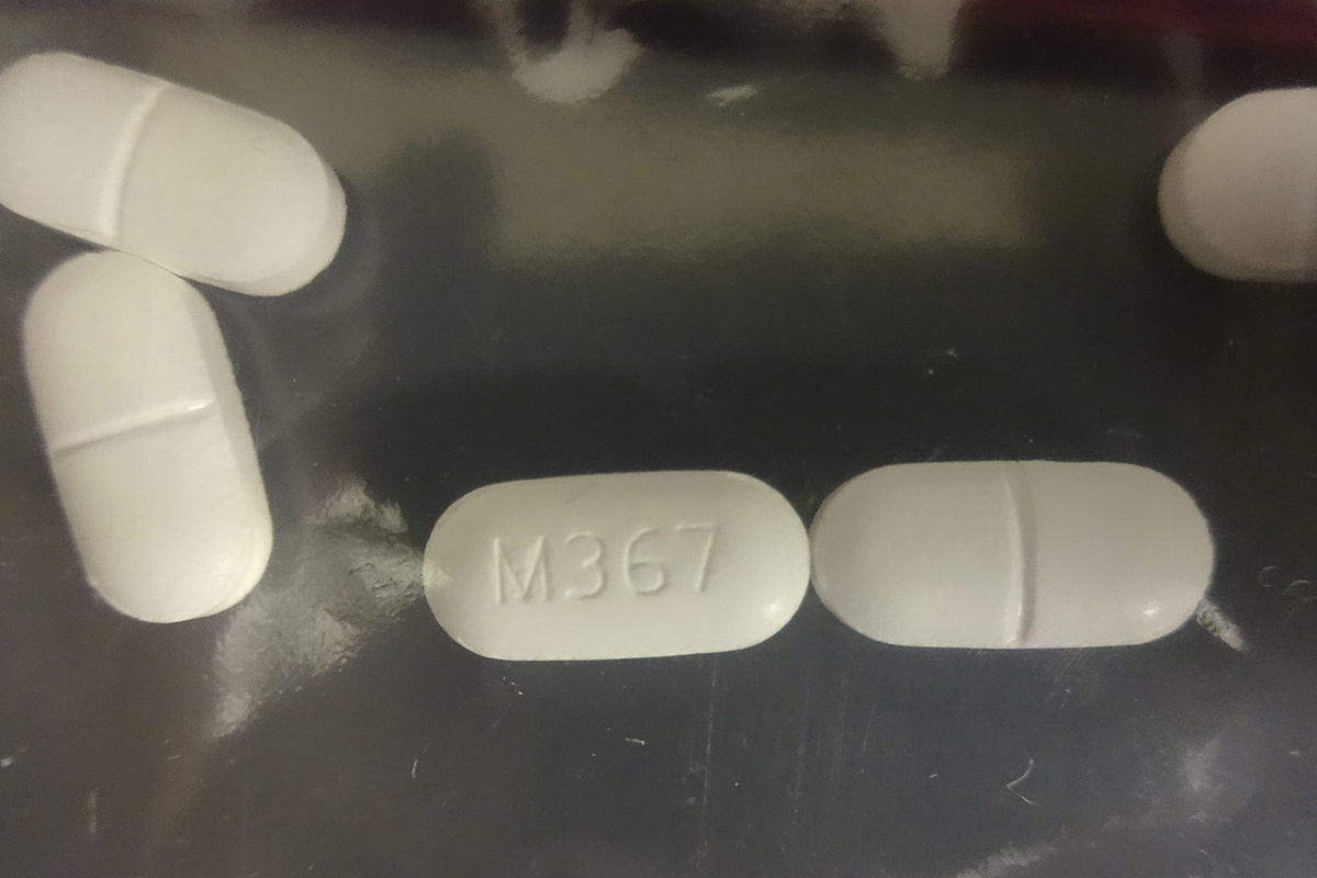 This undated photo released by the U.S. Drug Enforcement Administration shows seized counterfeit hydrocodone tablets from an investigation involving at least a dozen people in the Sacramento, Calif., area who have fatally overdosed on a pill disguised as a popular painkiller.