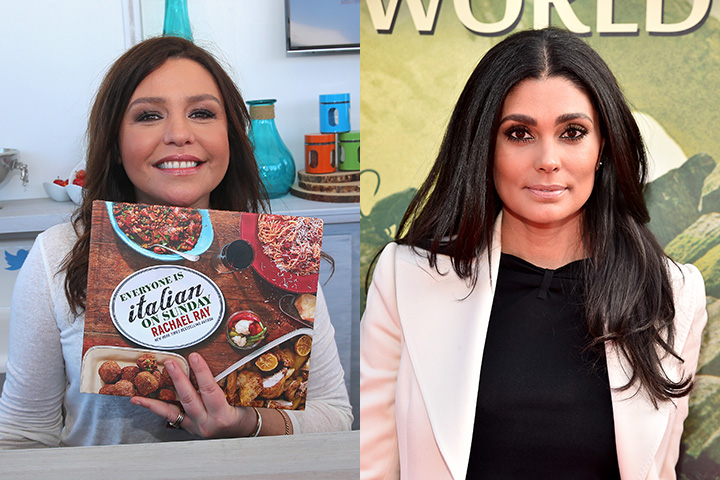Celebrity chef Rachael Ray, left, and designer Rachel Roy. 