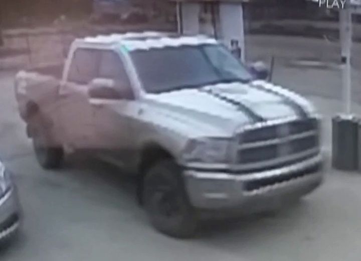 RCMP are looking for the driver of this vehicle which was reportedly involved in a gas-and-dash incident on Wednesday, March 30, 2016.