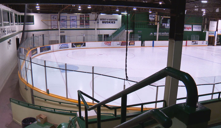 The University of Saskatchewan is seeking one million dollars from the city to help build a two-rink facility to share with the Saskatoon sports community.