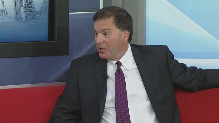 Saskatchewan Party candidate Gordon Wyant says the big picture in this election campaign is the economy.