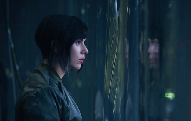 Scarlett Johansson in 'Ghost in the Shell'.