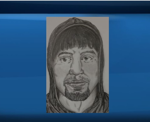 A composite sketch of a man suspected of sexually assaulting a woman near Commonwealth Stadium on March 30, 2016.