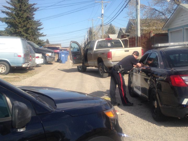 Stolen truck Calgary