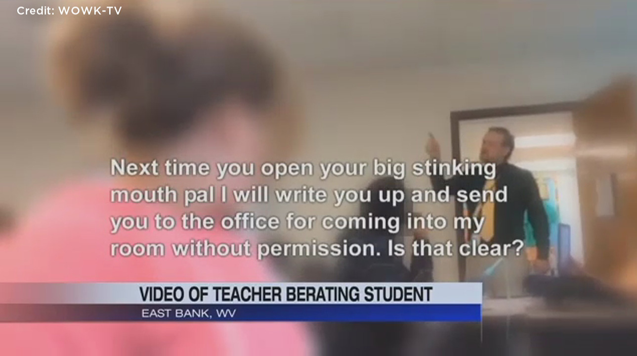 1289px x 720px - Caught on camera: Teacher berates student for porn accusation - National |  Globalnews.ca