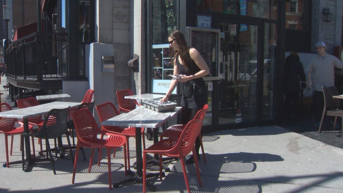 Terraces across Montreal are open for business.