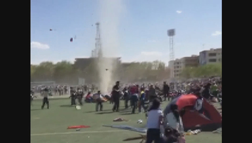 Student injured after being tossed into air during sudden dust devil -  National 