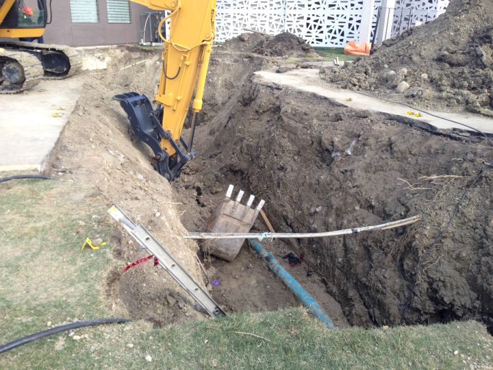 Trench injury Calgary