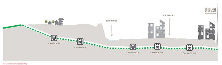 $1.95B Green Line LRT tunnel approved in principle by Calgary councillors - image