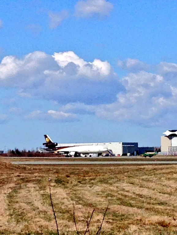 A UPS plane was diverted to Halifax Stanfield International Airport Monday after having mechanical issues en route to Germany. 