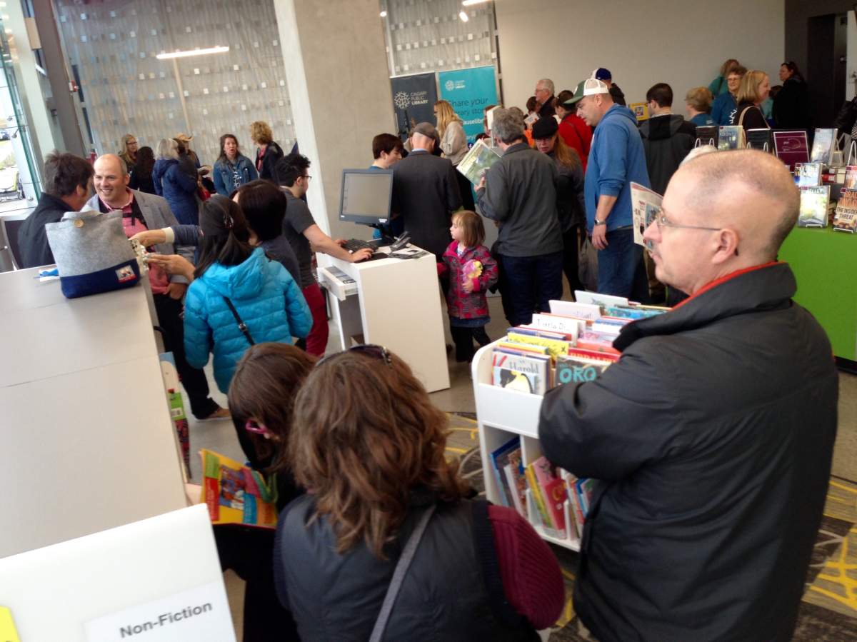 Westbrook Library officially opened to the public Saturday.
