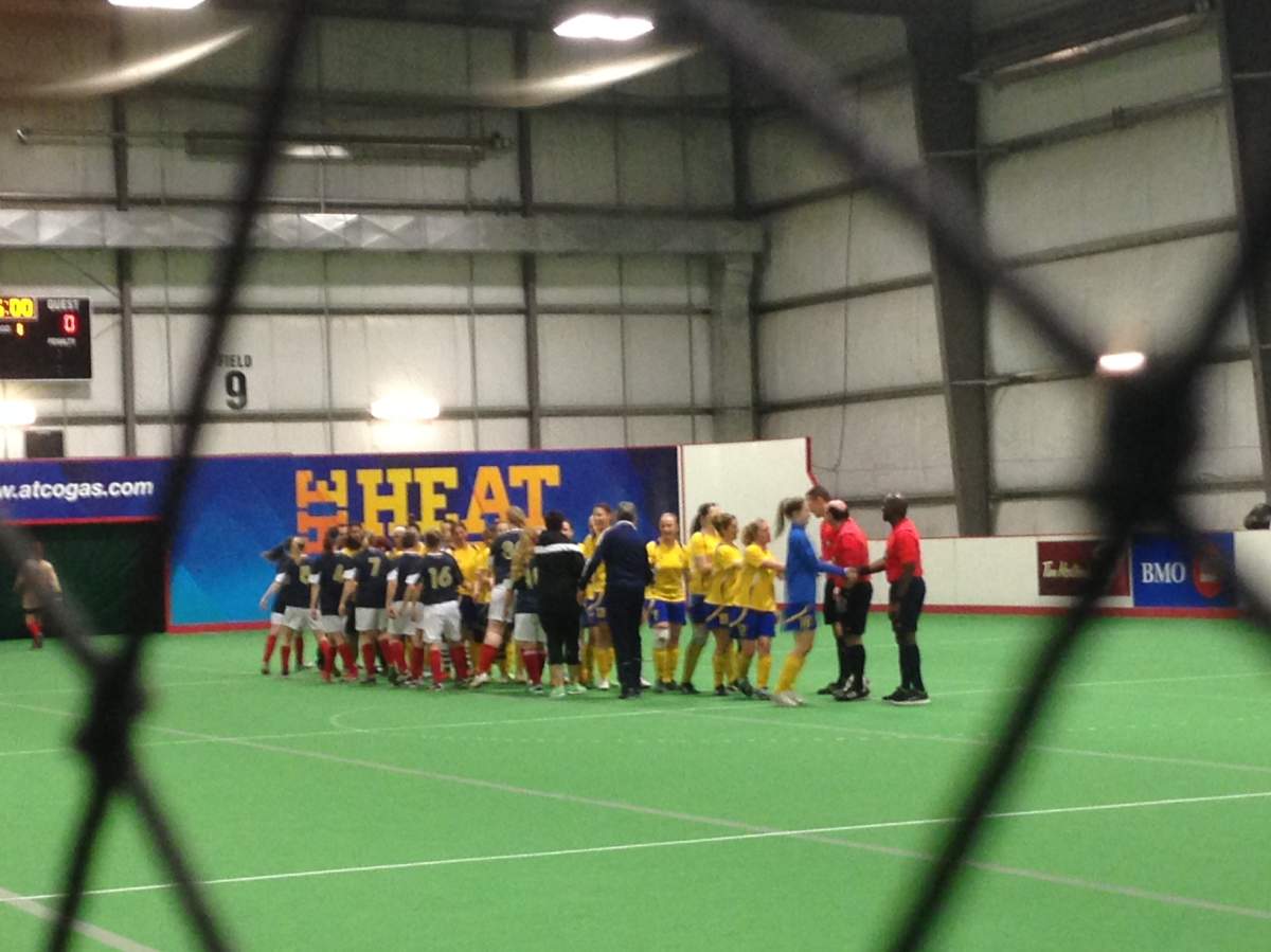 FILE: Ukraine takes on Scotland in Mini World Cup action in Edmonton on April 2, 2016.