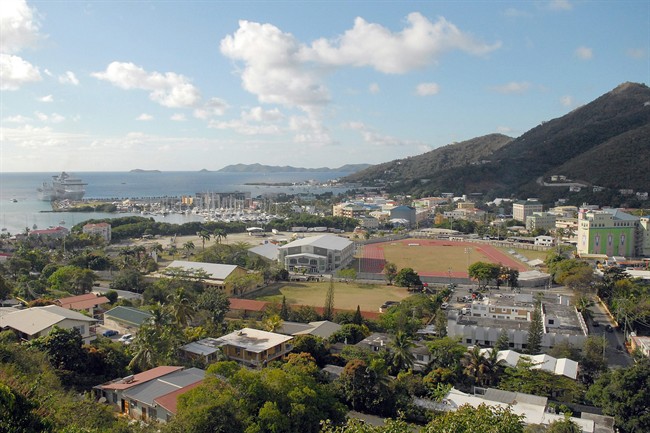 This April 3, 2009 file photo shows a general view of Road Town, Tortola in the British Virgin Islands. A thriving financial services industry that evolved over the last 30 years, the British Virgin Islands has come under scrutiny like never before thanks to the leak of confidential documents from a Panama-based law firm that specializes in offshore finance.