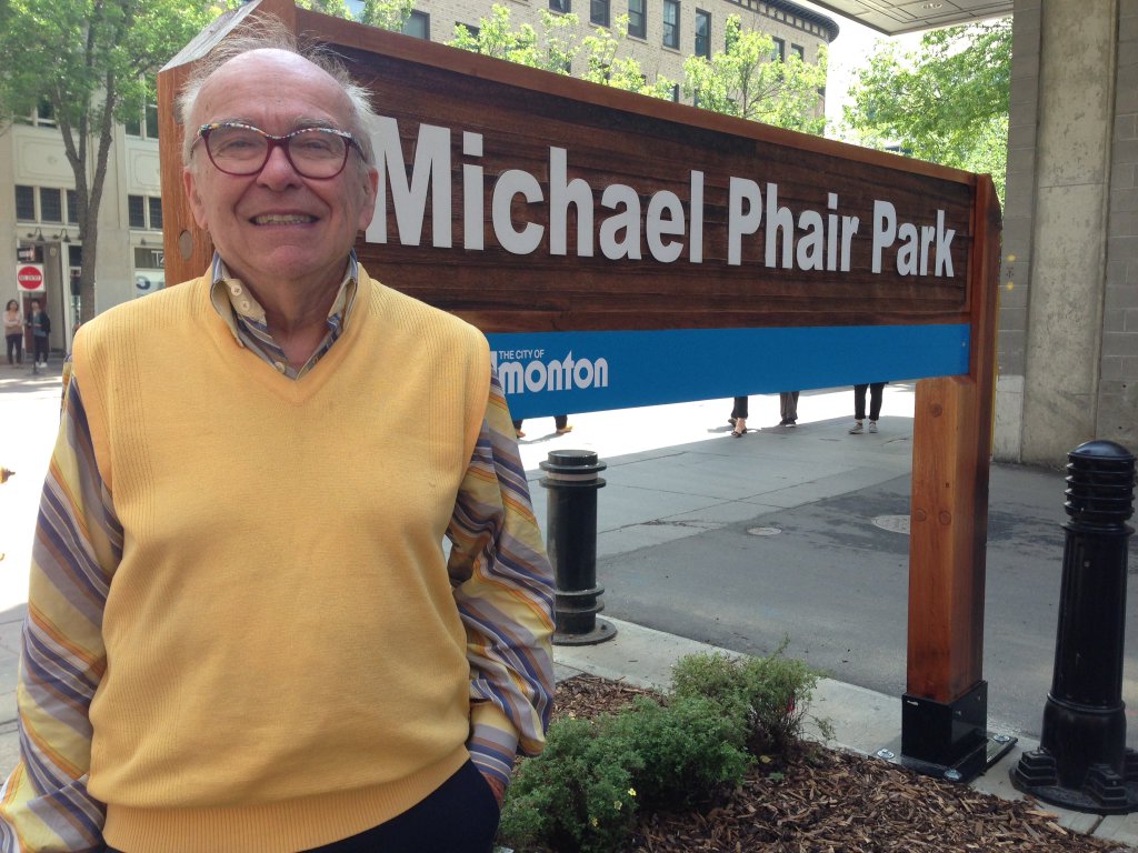A park in Edmonton has been named after former city councillor Michael Phair.