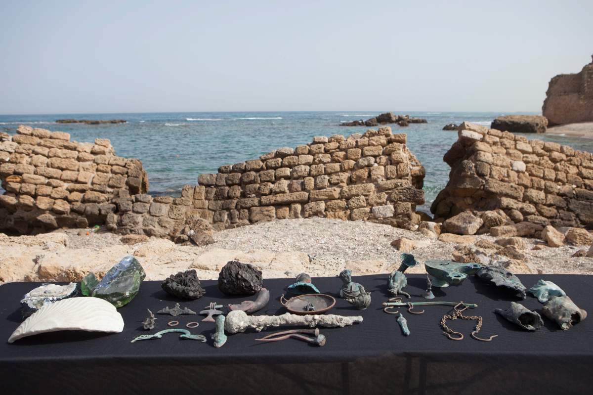 IN PHOTOS: Israeli divers find trove of sunken treasure - National ...