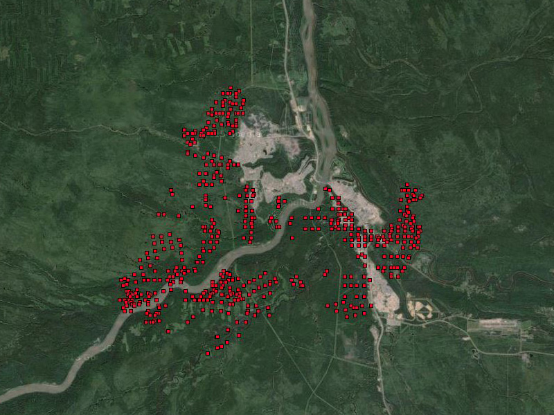 Fort McMurray fire interactive map: NASA data shows fire invading town (Updated) - image