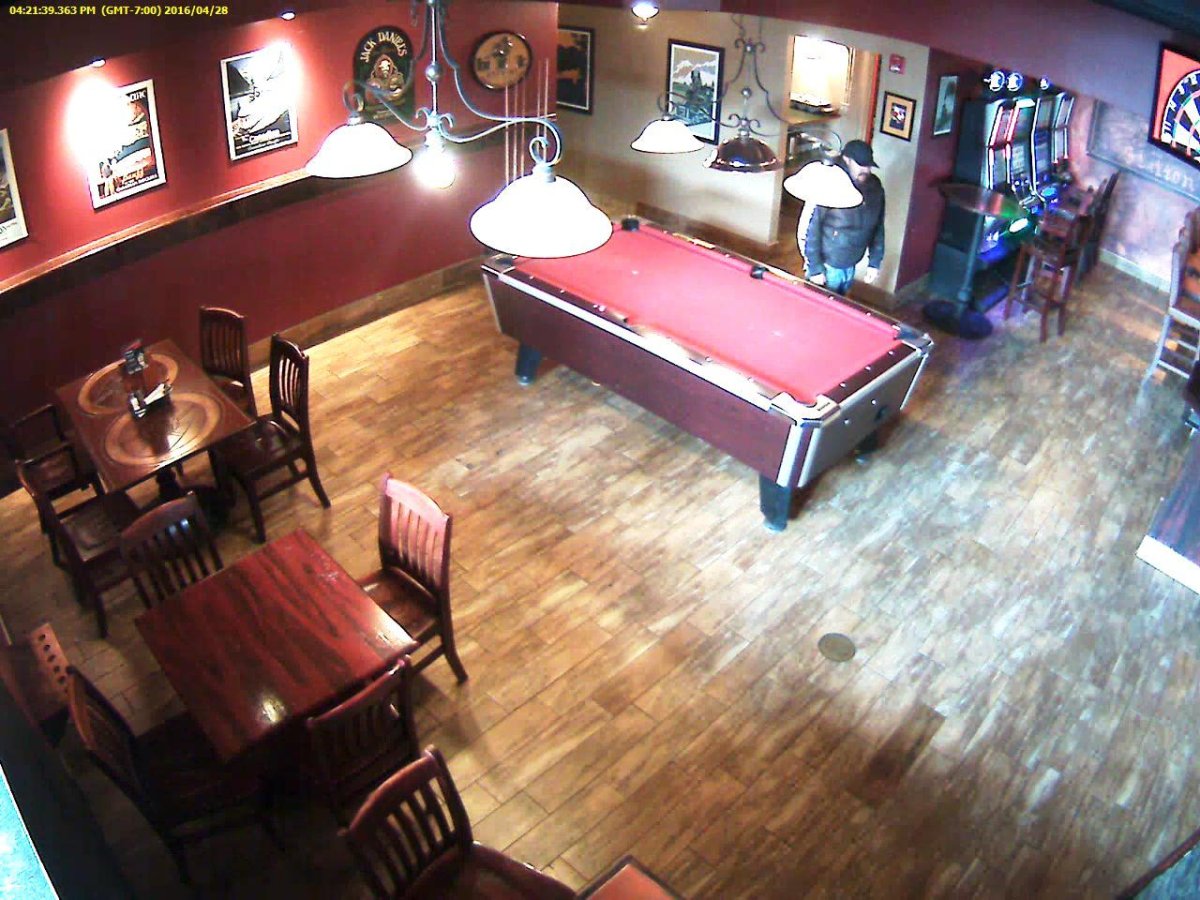 RCMP were called to the Strathmore Station Restaurant and Pub for an armed robbery on Thursday, April 28, 2016.