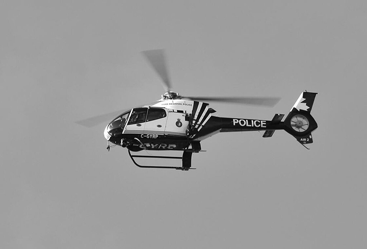York Regional Police helicopter Air2 is seen in this file photo.