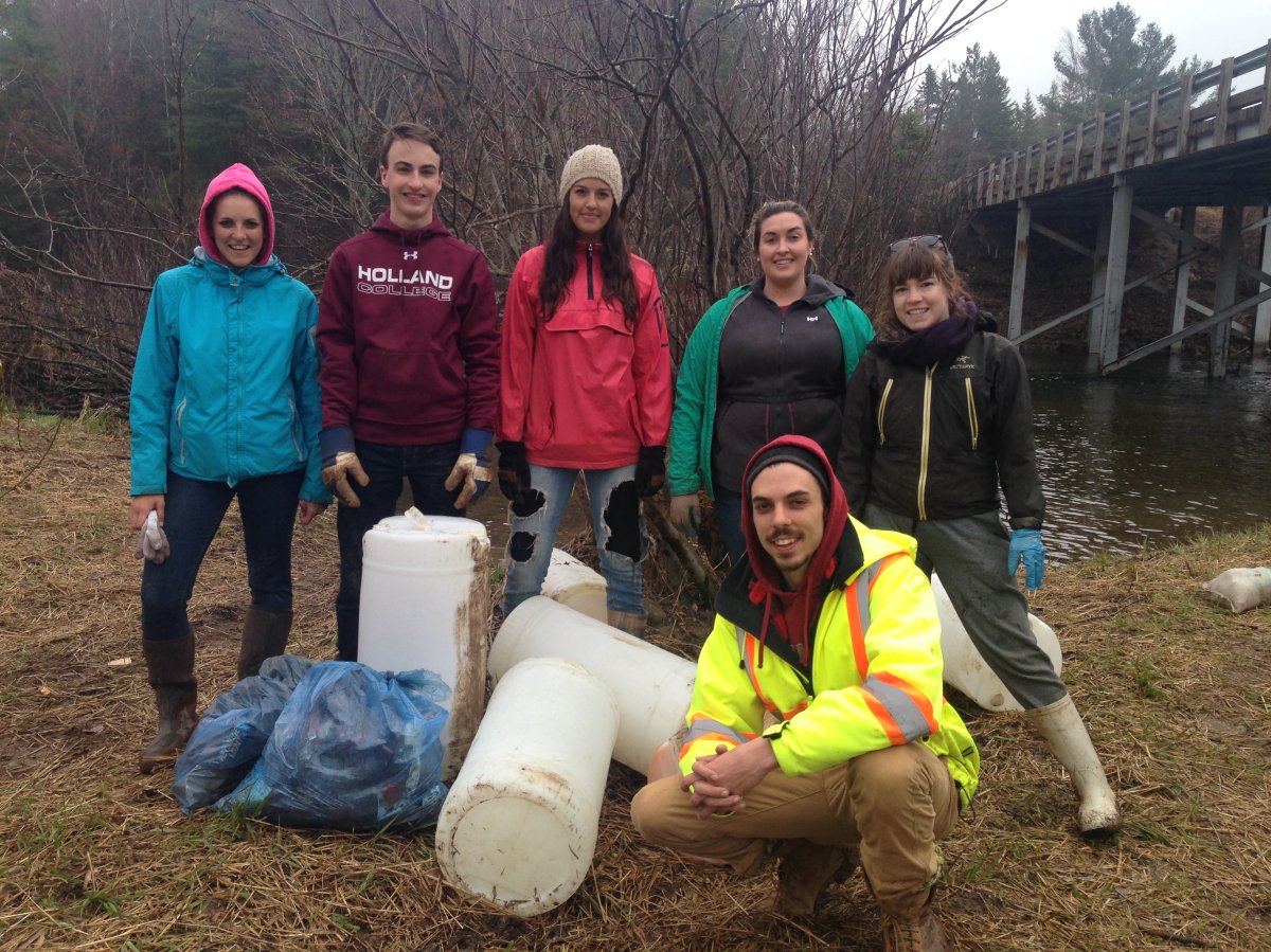 More than 5000 pounds of trash litters landscape following Pollet River