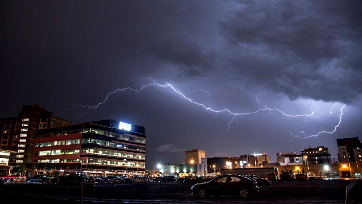 May 24: This Your Saskatchewan photo was taken by Bruce Johnson of Saturday night’s thunderstorm in Saskatoon.