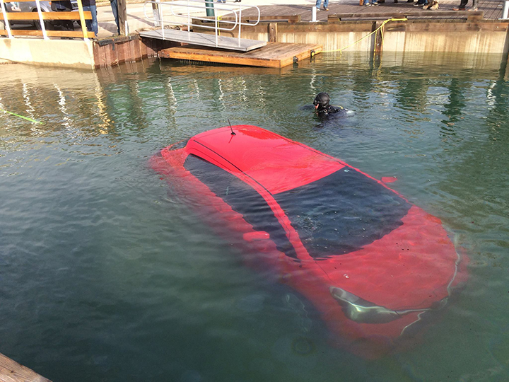 A 23-year-old Kitchener woman took a wrong turn and drove into a Tobermory harbour just before midnight on May 13, 2016.