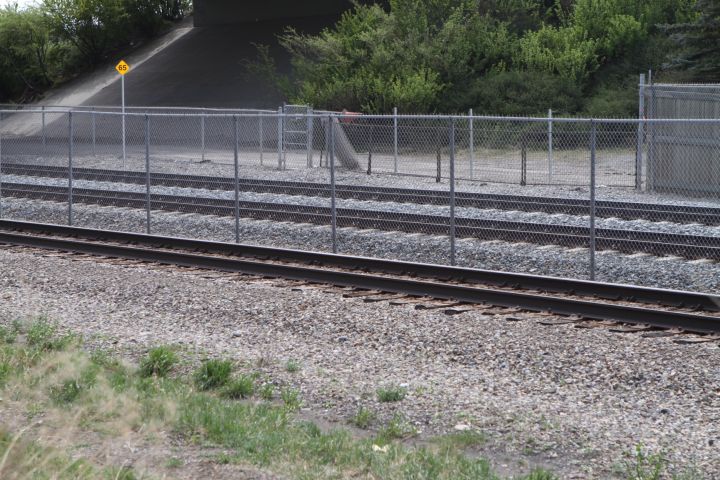A witness told Global News this is where the pedestrian was hit May 4, 2016.