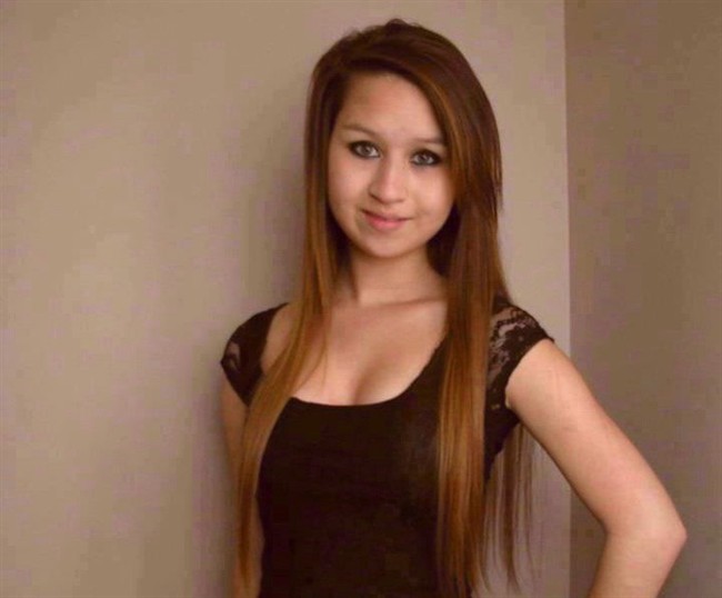 Amanda Todd is shown in an undated handout photo. 