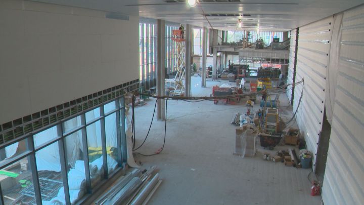 A view of the interior of the Edmonton Tower on May 25, 2016.