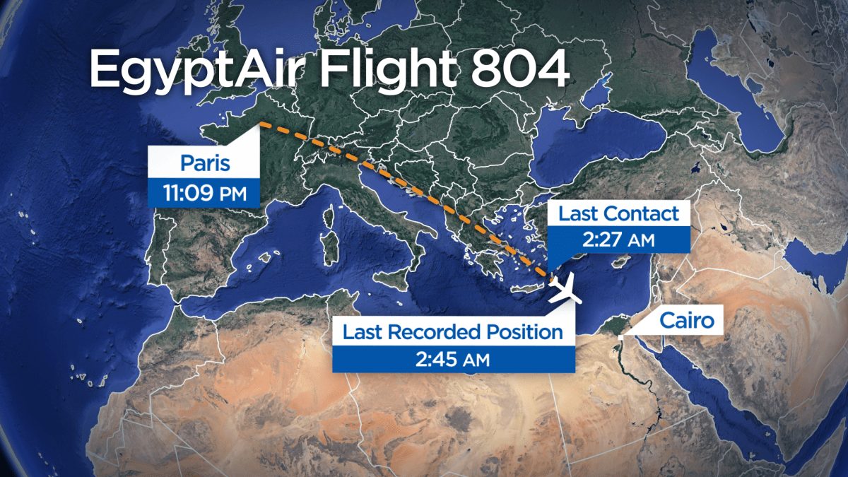 EgyptAir Flight MS804: body part, seats and suitcases found in water, say officials - image
