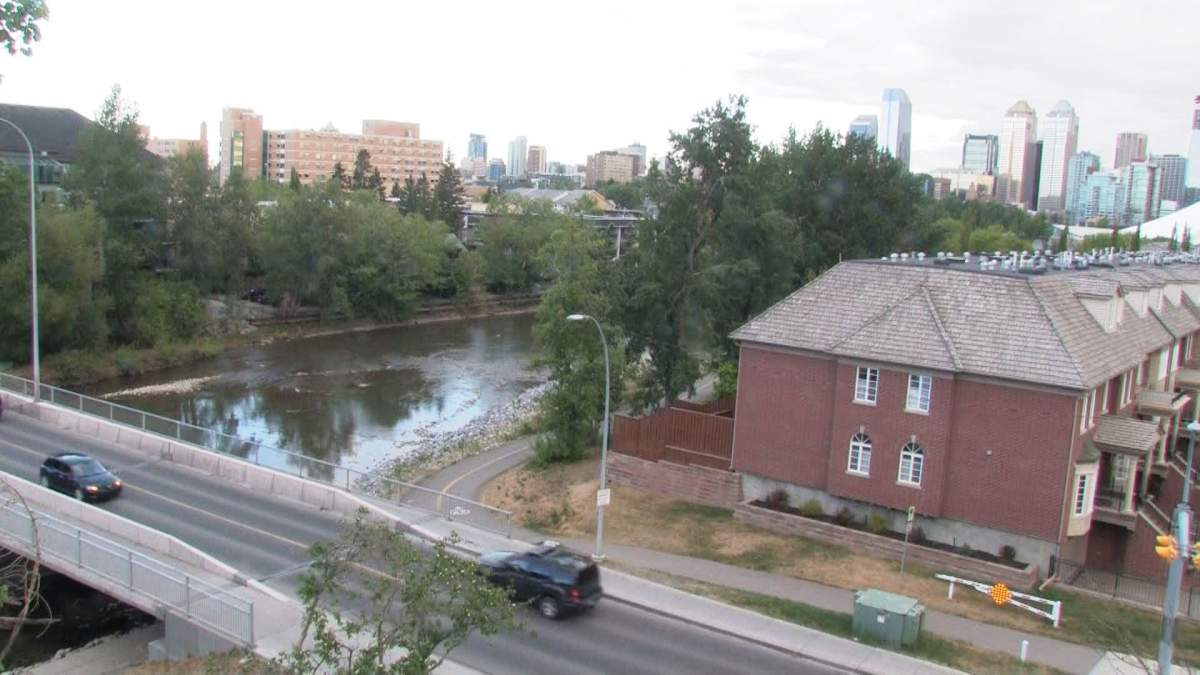 The Elbow River on Tuesday, May 10, 2016.